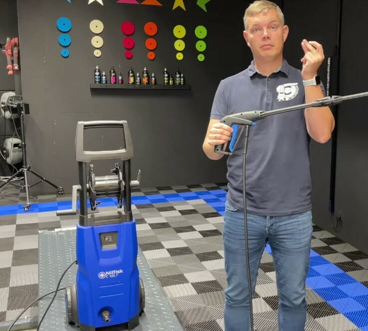 Håndtag til Nilfisk højtryksrenser